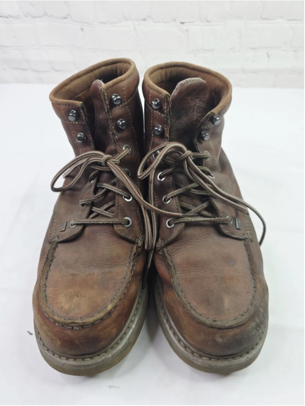 Timberland Pro Barstow Wedge Work Boot Alloy Toe Brown Men's Size 11 M